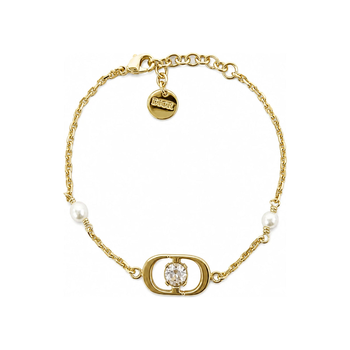 DIOR Petite CD Jolie Gold Bracelet B2812WOMCY D03S