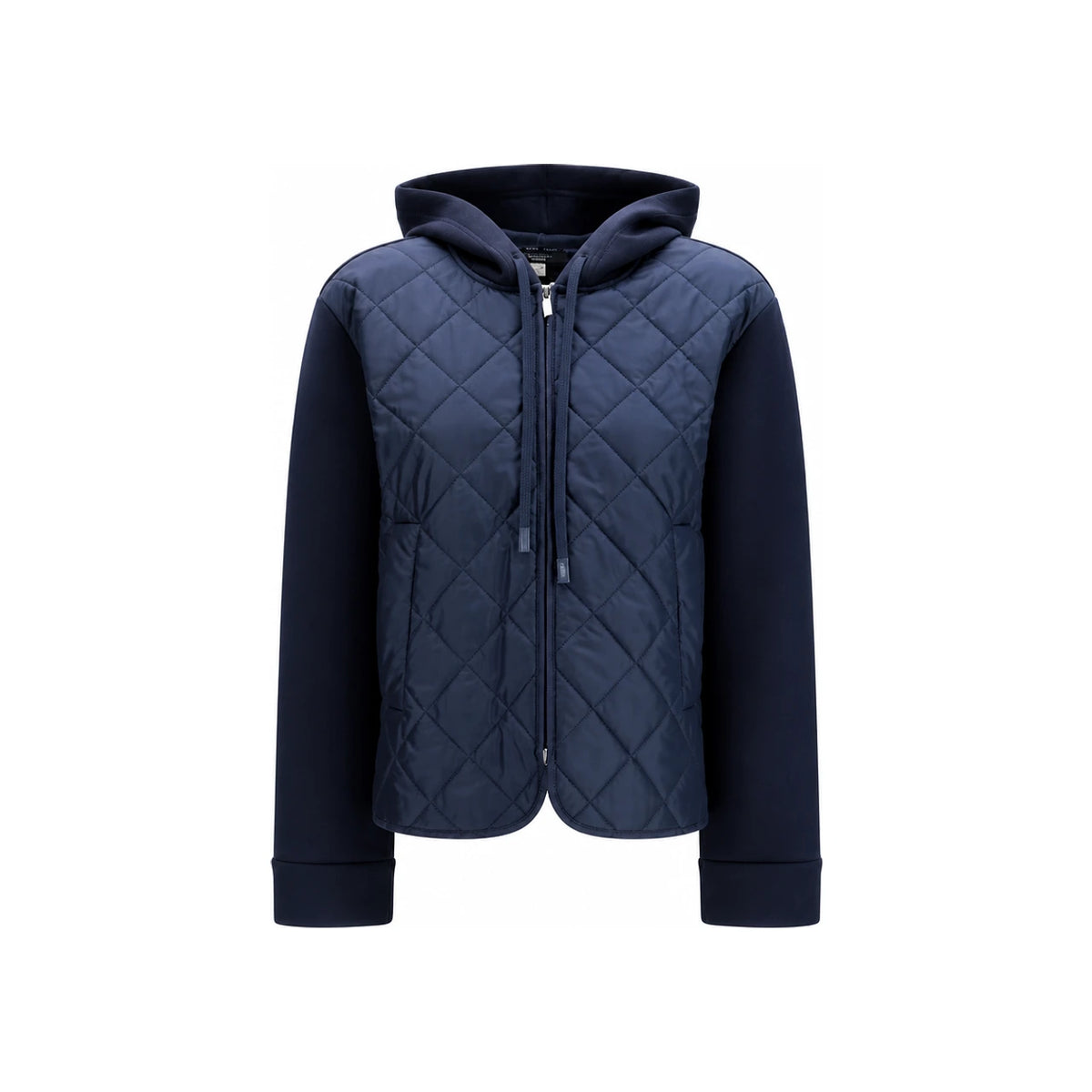 Max Mara Quilted Puffer Jacket Navy 261508 1081 003