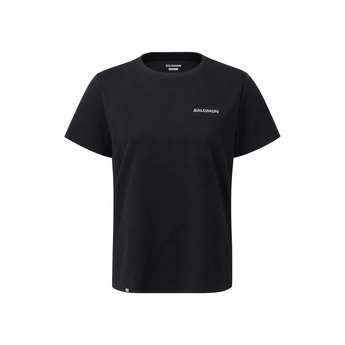 SALOMON Black Short Sleeve T-Shirt for Men S262002 RTS45 BLK