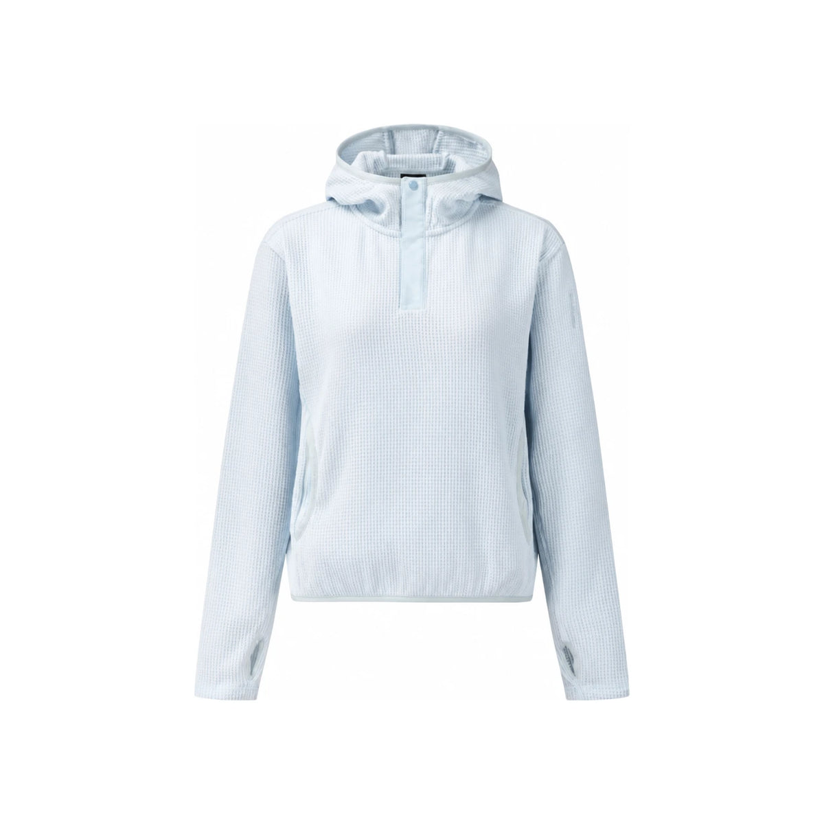 SALOMON Women's Hooded Sweatshirt Pullover Hoodie Top White/Bl S261002 HHD21 WBU