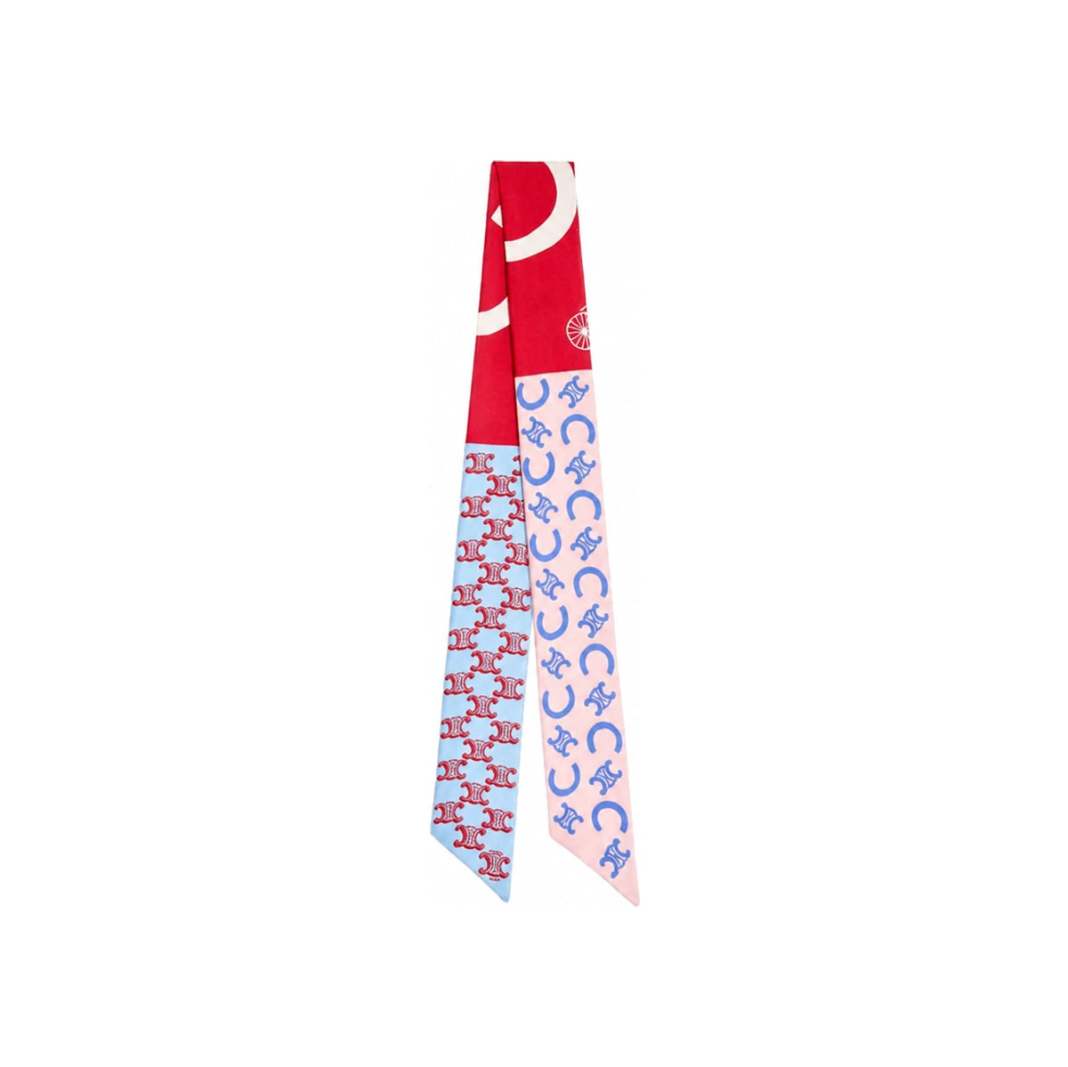 CELINE Lavallière Silk Scarf