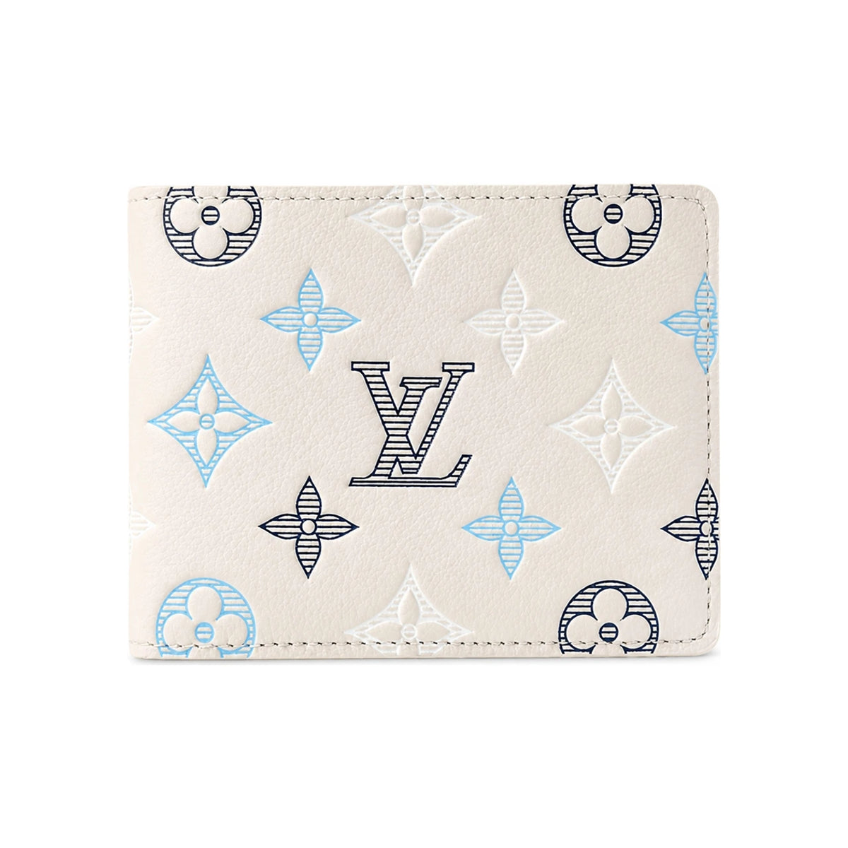 Louis Vuitton Ecru White Multiple Wallet Card Holder M29136
