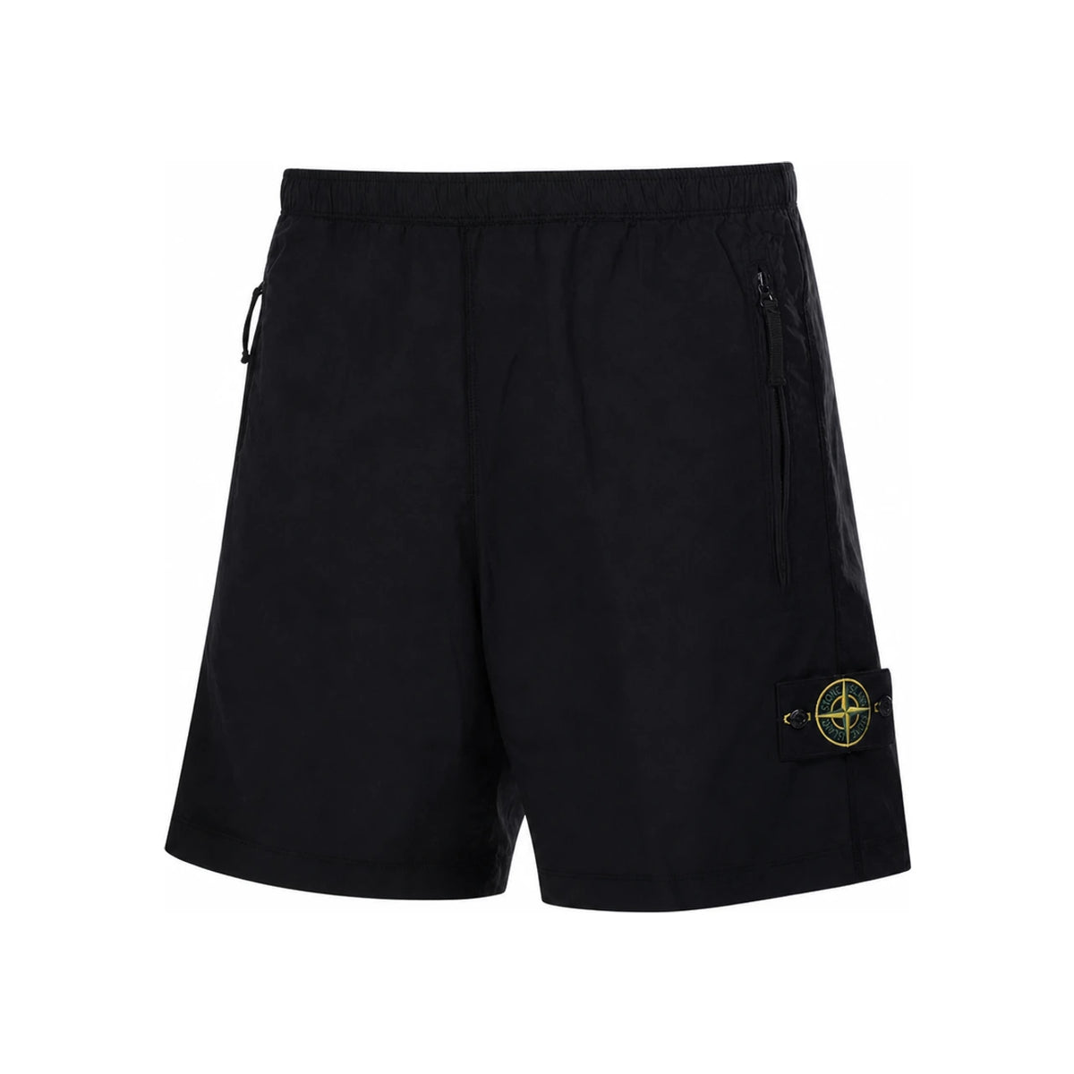 STONE ISLAND Tela Parachute Cotton Shorts V0029 Black Men’s