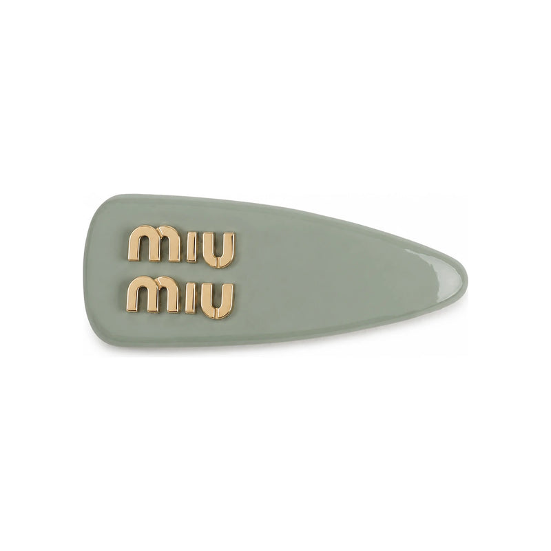 Miu Miu Patent Leather Hair Clip 5IF092 069 F0035