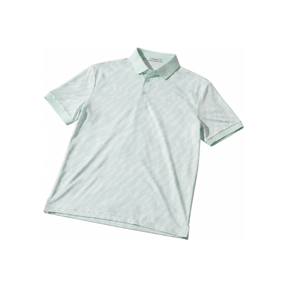 J LINDEBERG Short Sleeve T-Shirt for Men GMJT14652O589 OAK SKYLIGHT M DOM