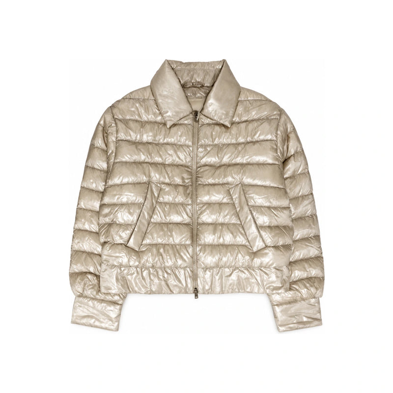 Herno Beige Ultralight Nylon Puffer Jacket PI002223D 12017Z 1985