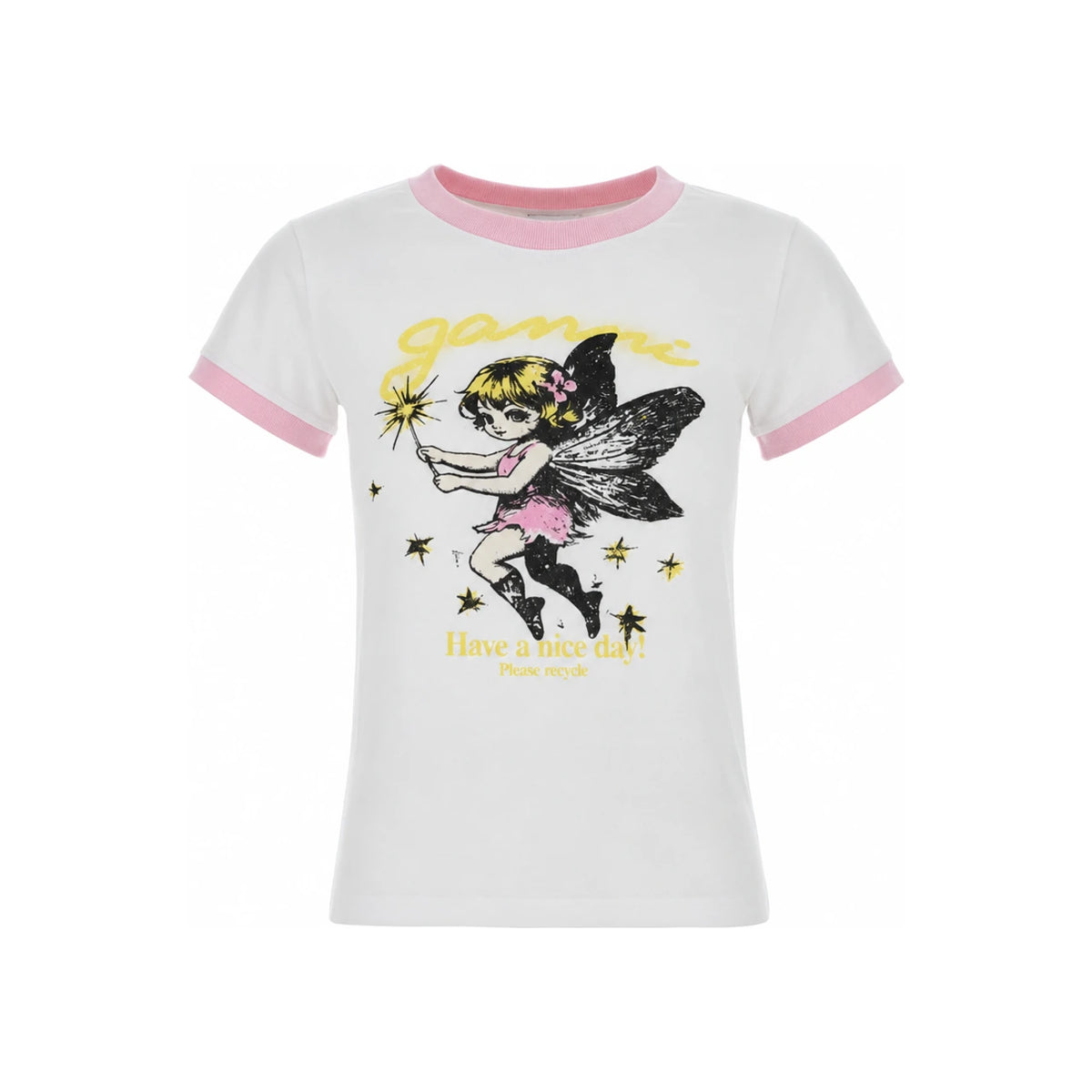 GANNI Fairy Baby Fit T-Shirt Women’s A1050144 151