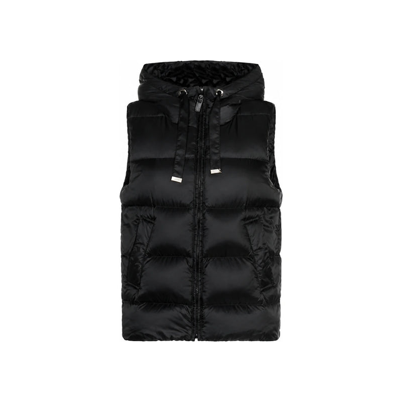 Max Mara Black SEIVI Hooded Puffer Vest 252929 6085 009