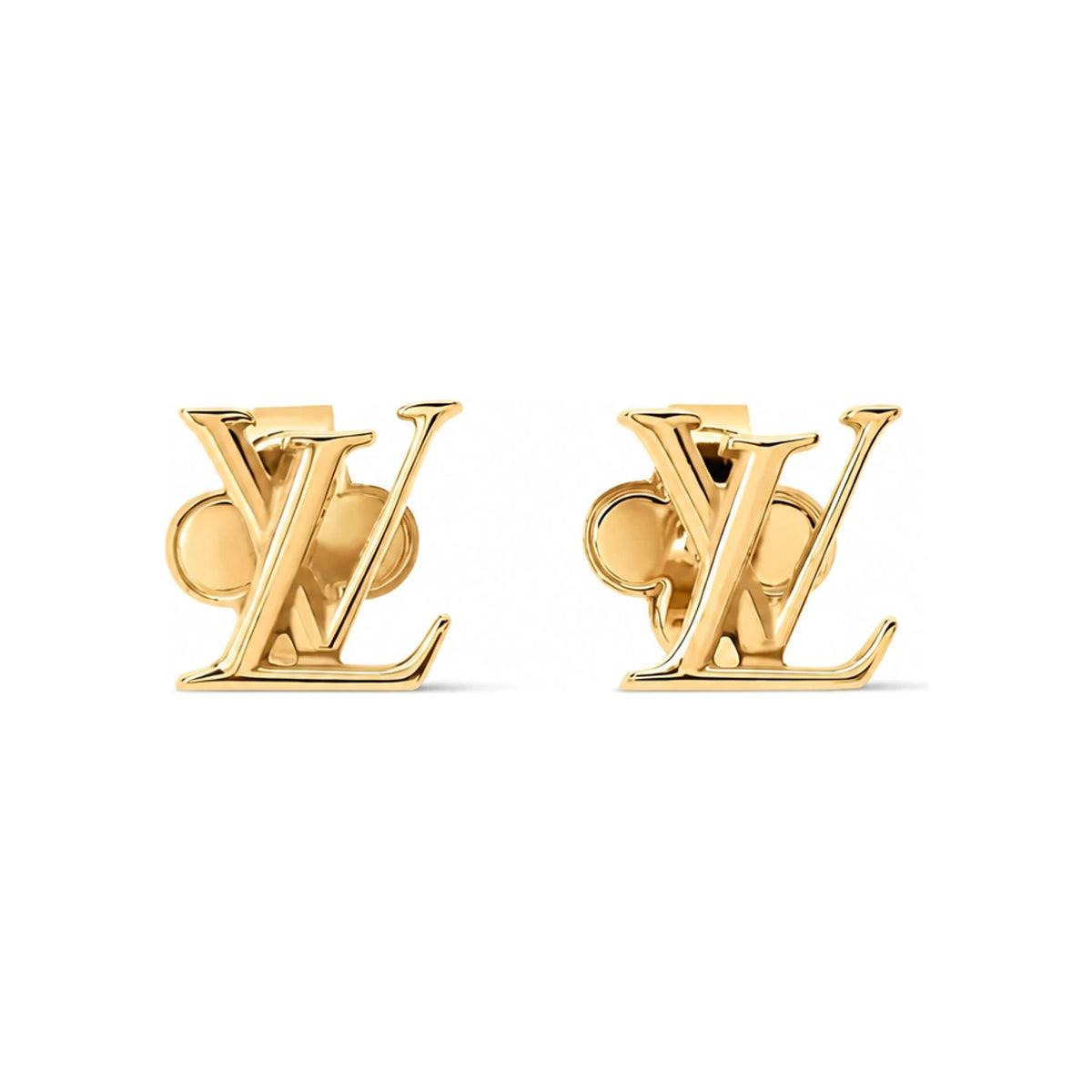 Louis Vuitton LV Iconic XS Earrings Gold-Tone Metal M03973