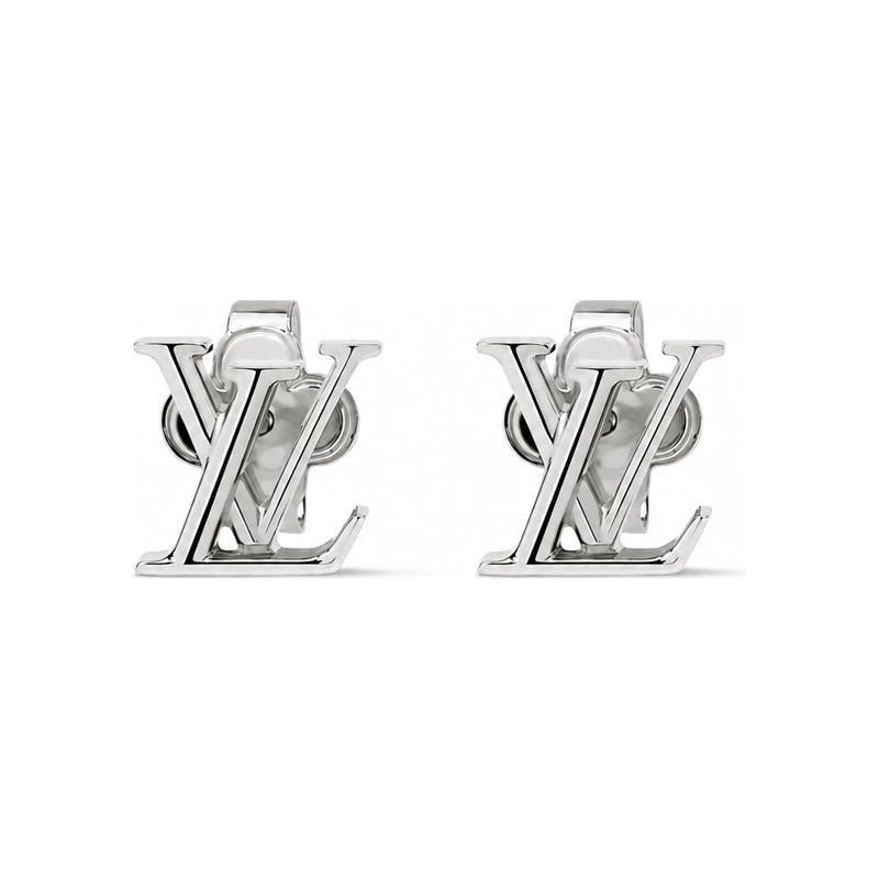 Louis Vuitton LV Iconic XS Earrings Palladium-Tone Metal M03974
