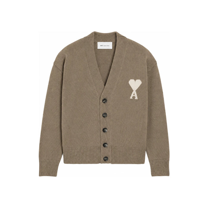 AMI Unisex Wool Ami de Coeur Cardigan