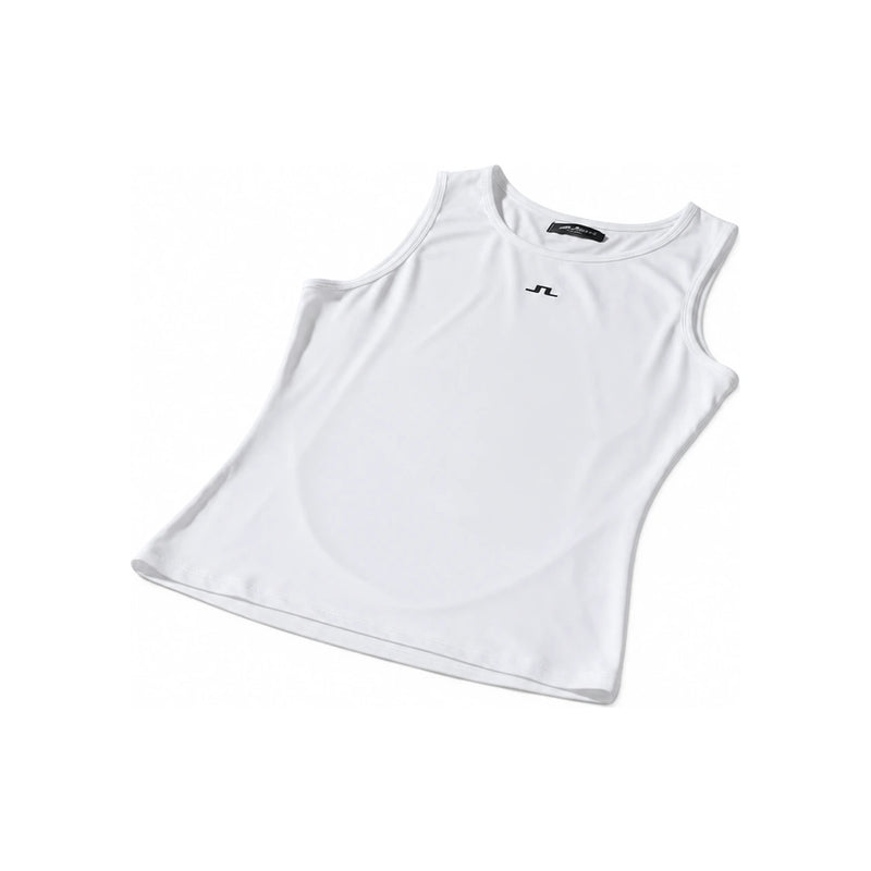 J LINDEBERG Sleeveless T-Shirt Women’s RWJT150310000 WHITE DOM