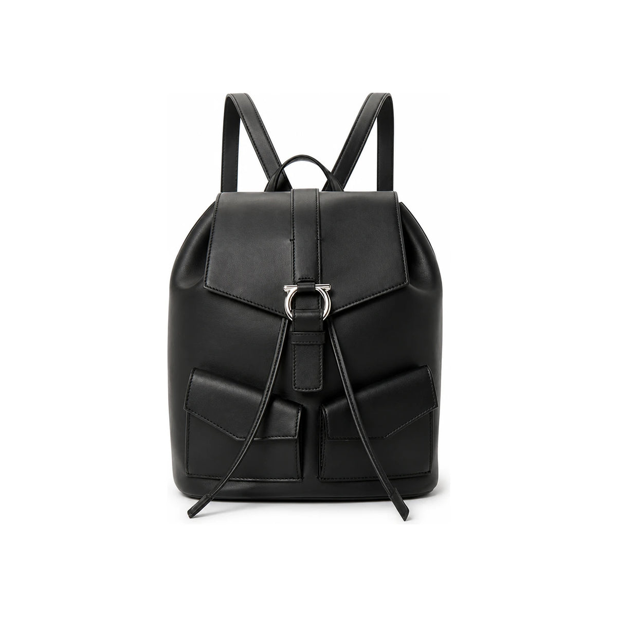 Ferragamo Women’s Leather Backpack Black