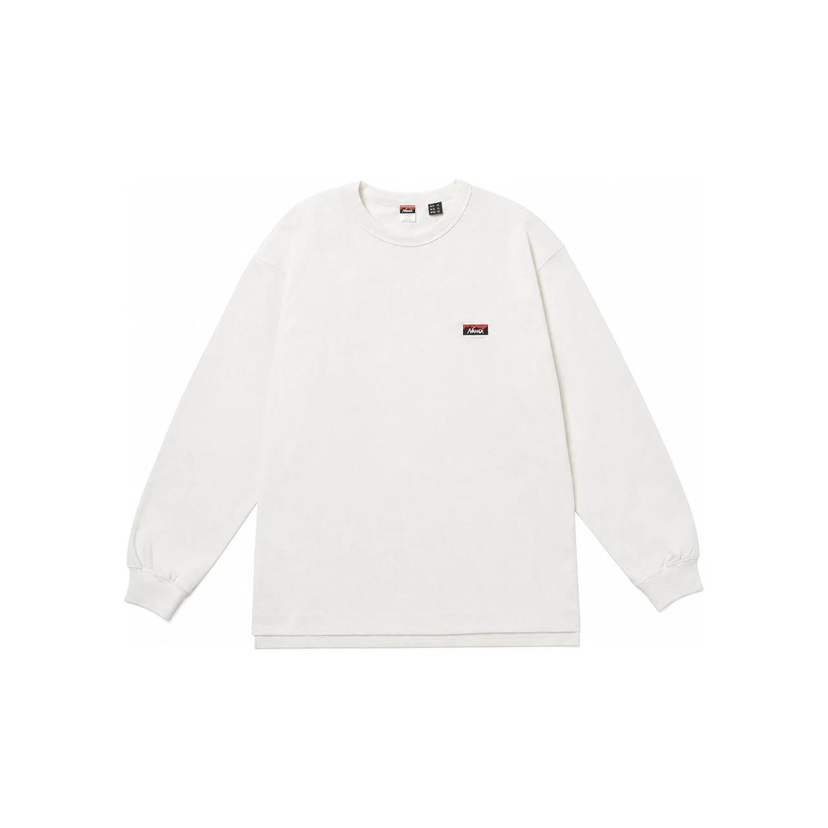 NANGA Unisex Logo Embroidered Sweatshirt NW2411 1G803 WHT