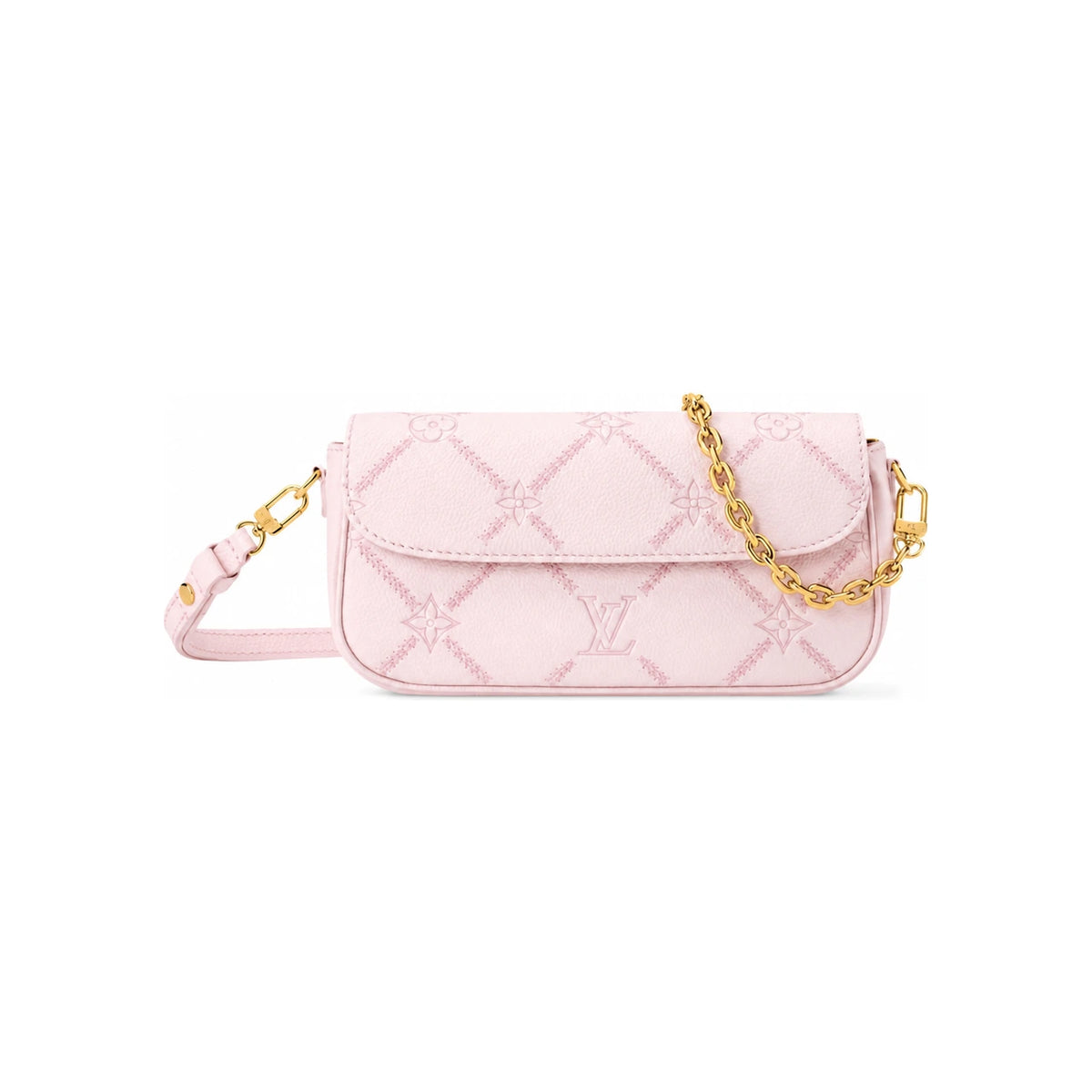 Louis Vuitton Ivy Light Bliss Couture Wallet on Chain Tote Bag