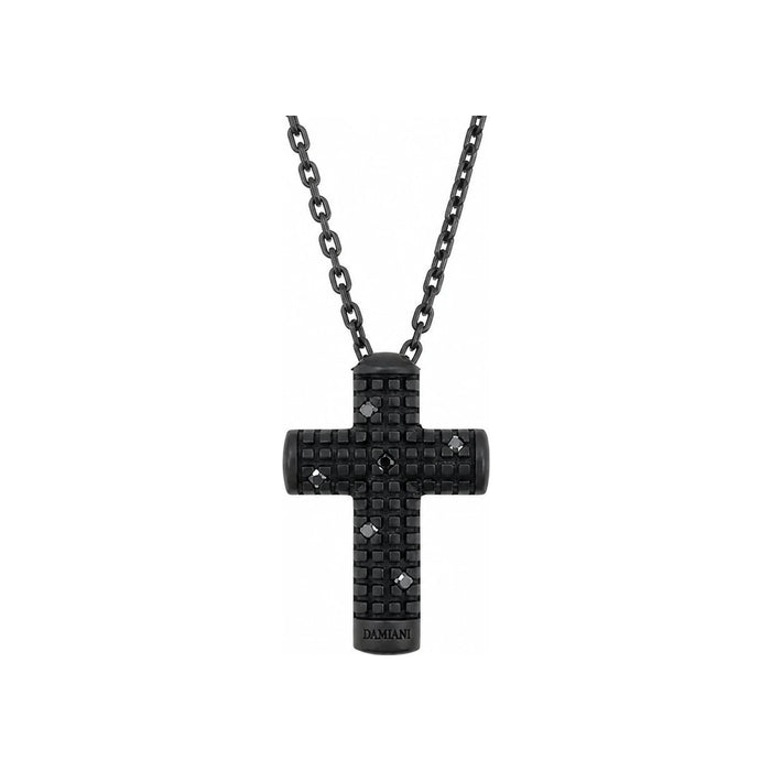 DAMIANI Metropolitan Diamond Cross Pendant Necklace Unisex