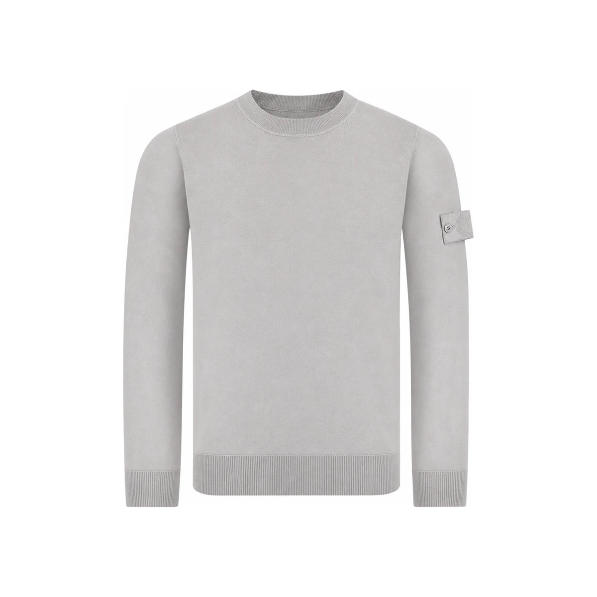 STONE ISLAND Pure Light RWS Wool Ghost Piece Crewneck Sweater