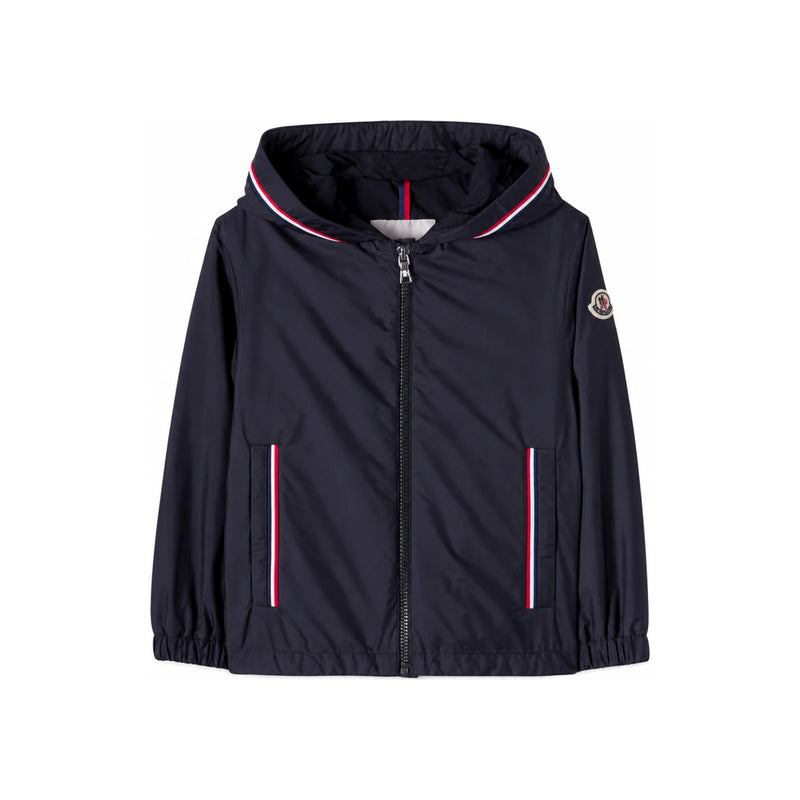 Moncler Women’s Navy Nylon Hooded Jacket 1A00087 53A5E