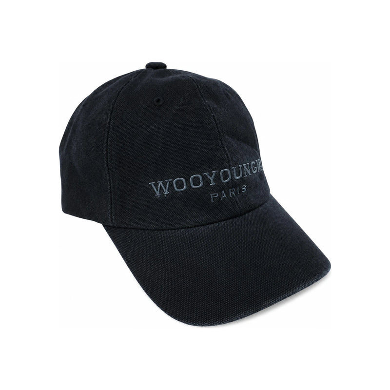 WOOYOUNGMI Men’s Dyed Logo Baseball Cap