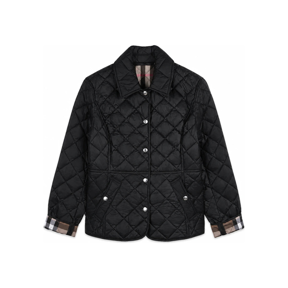 BURBERRY Women’s Quilted Jacket Black Cawthorne