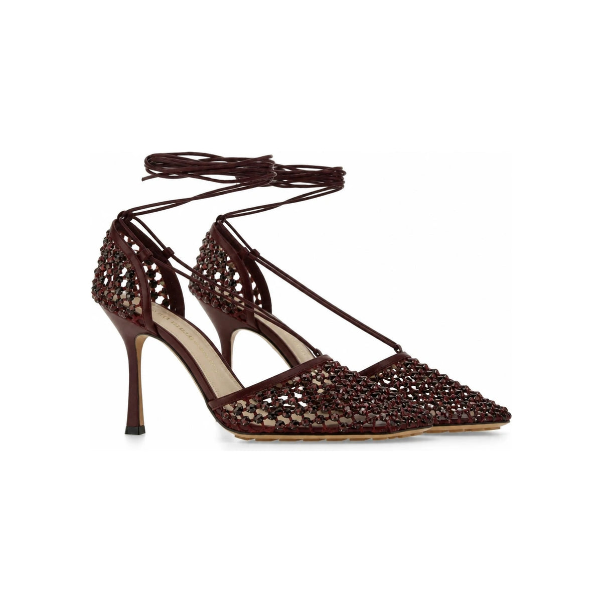 Bottega Veneta Black Leather Mary Jane Pumps
