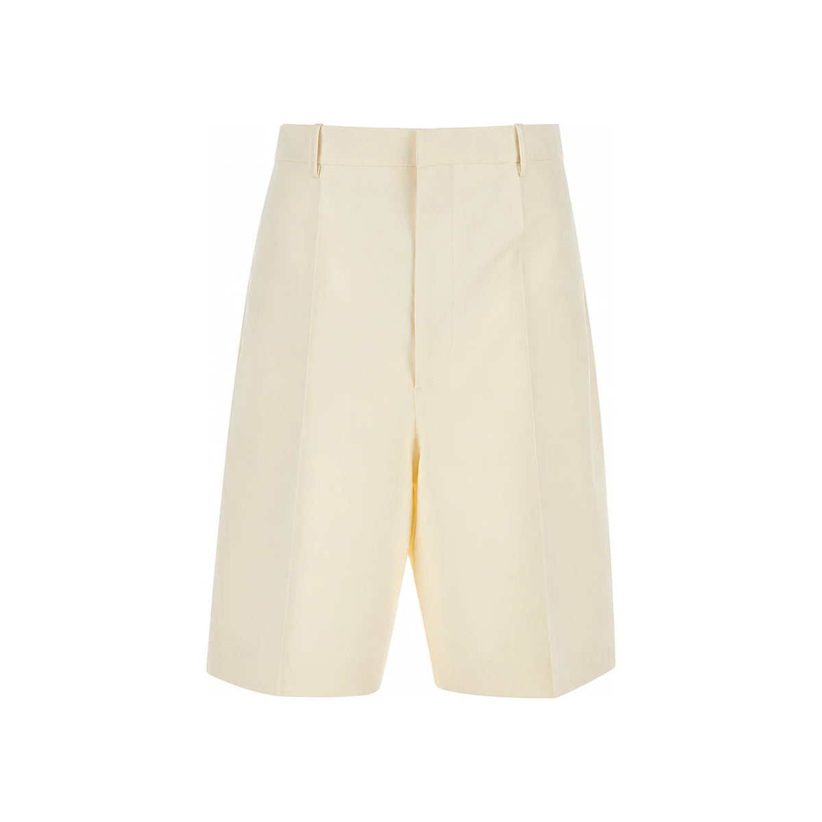 Bottega Veneta Beige Cotton Drawstring Shorts