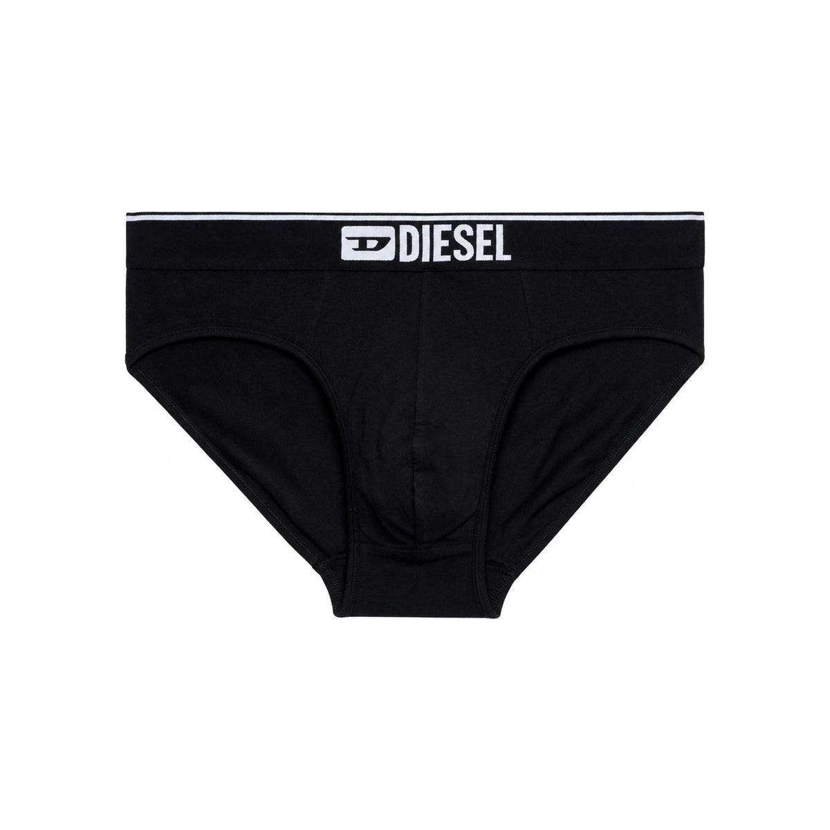 DIESEL Black Stretch Cotton Boxer Briefs Underwear for Men