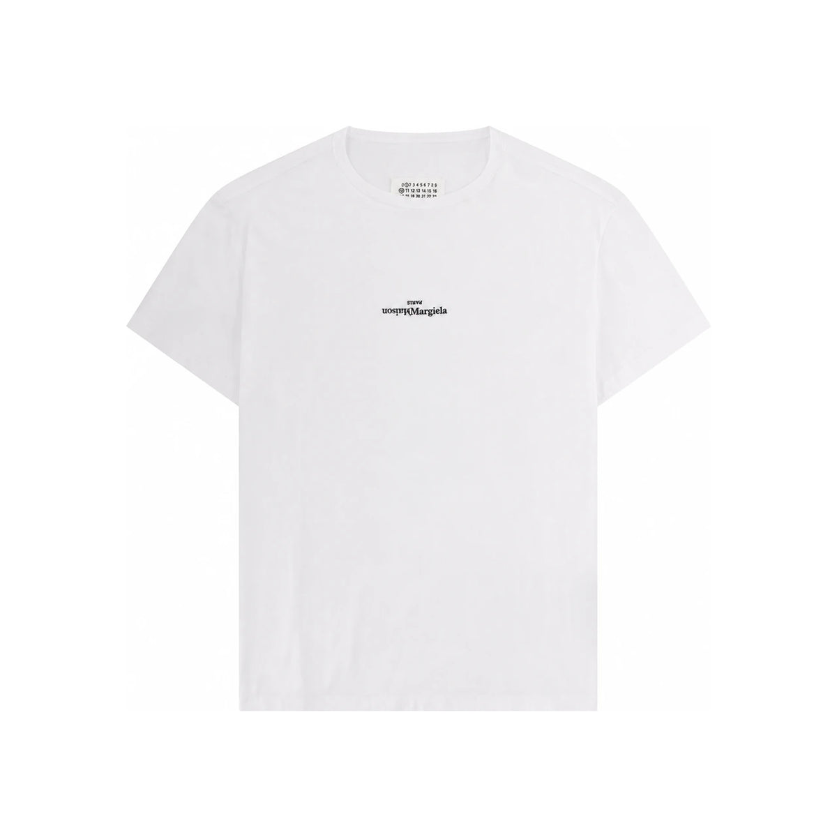 Maison Margiela Black Cotton Short Sleeve T-Shirt