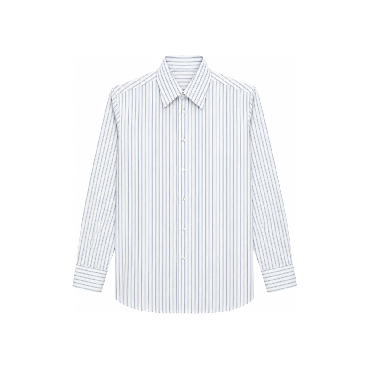 Maison Margiela Cotton Long Sleeve Button-Down Shirt White Women