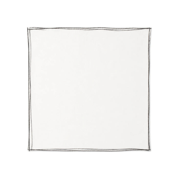 Maison Margiela Numerical Print Silk Scarf