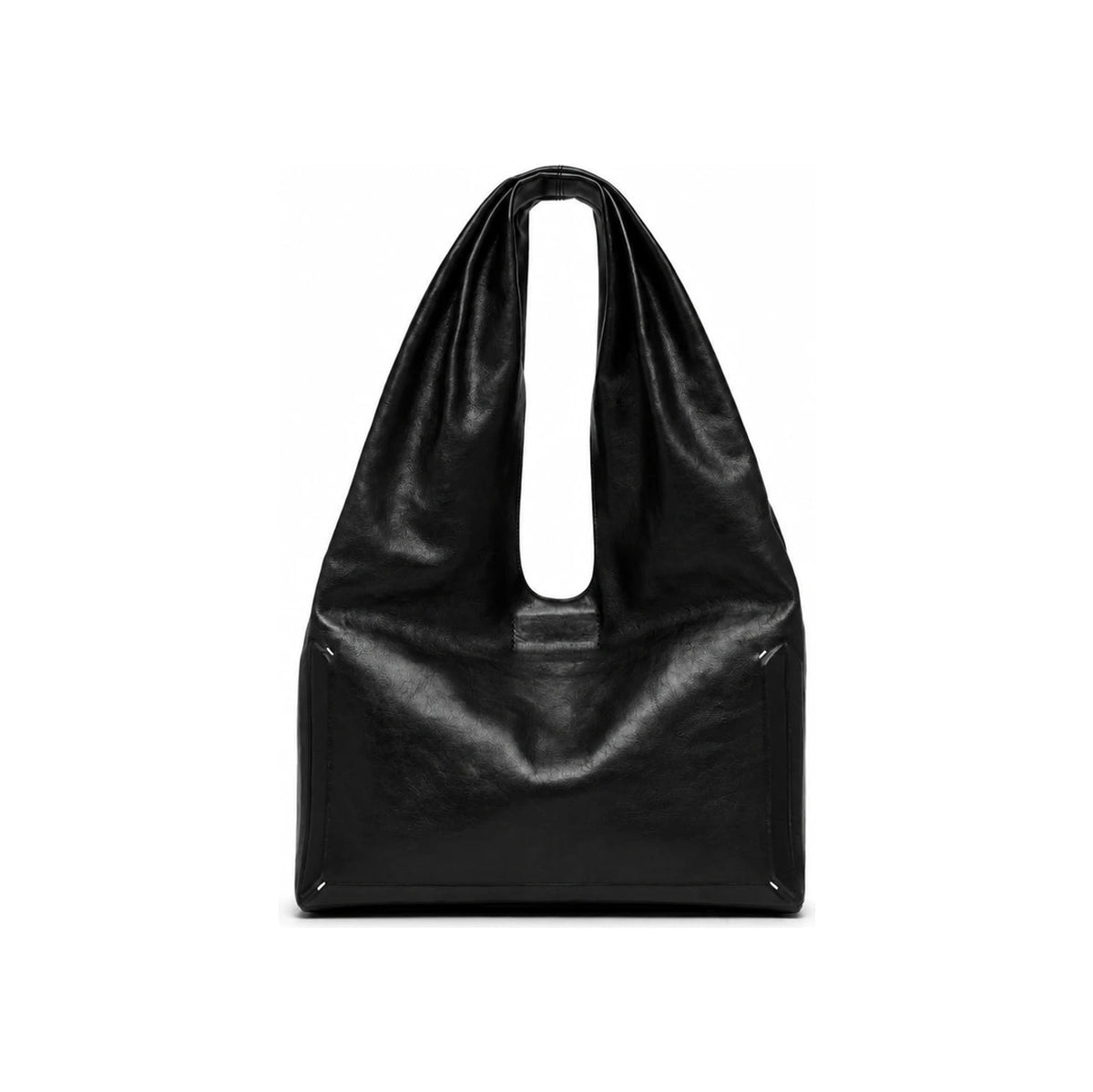 Maison Margiela Black Leather Shoulder Bag