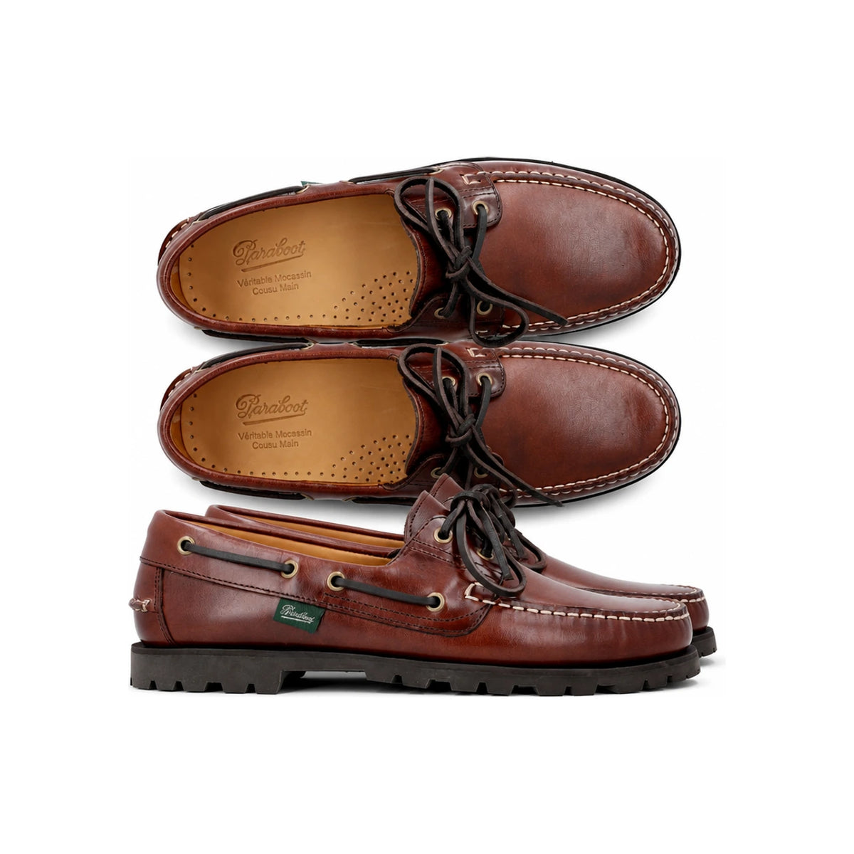PARABOOT Malo Reece America Leather Loafers Men