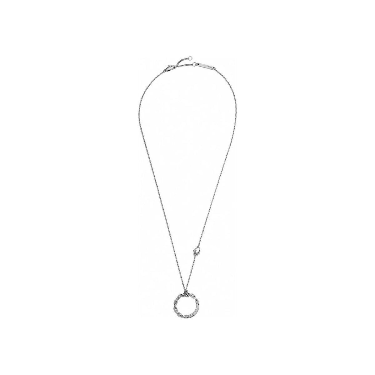 DIOR Dior Link Silver-Tone Brass Chain Necklace N3792HOMMT D000