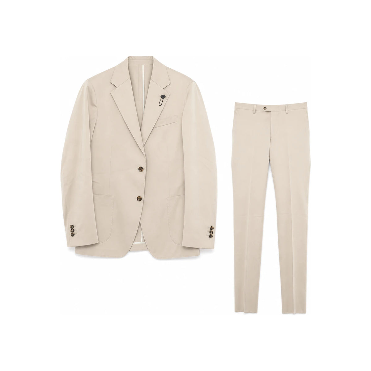 LARDINI Boutonniere Classic Tailored Men's Suit Set PA6300E CN64402 200