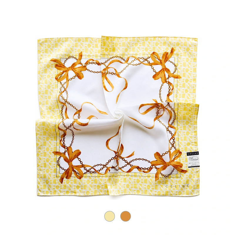 CELINE 58cm Silk Scarf