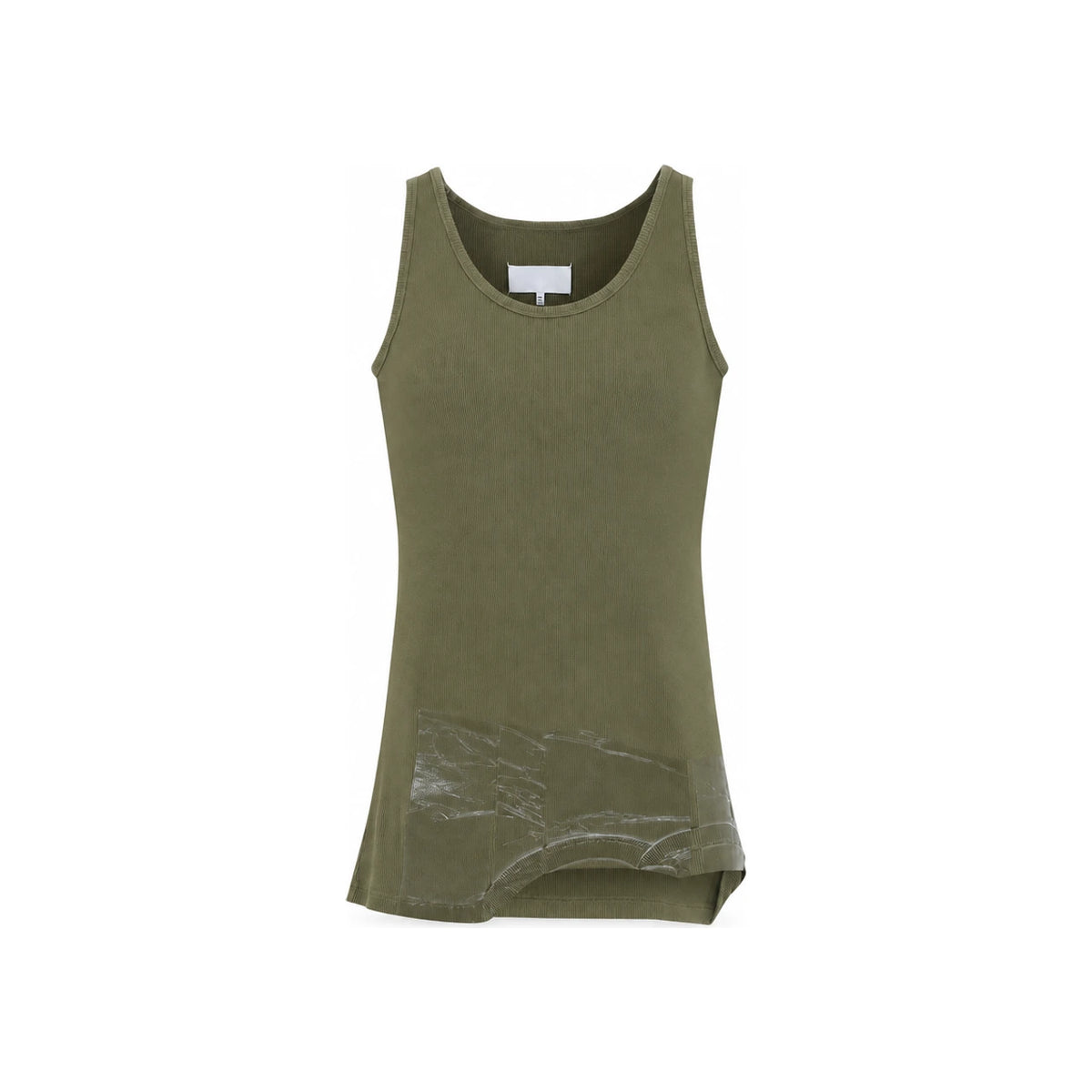 Maison Margiela Sleeveless Cotton T-Shirt Black Men’s