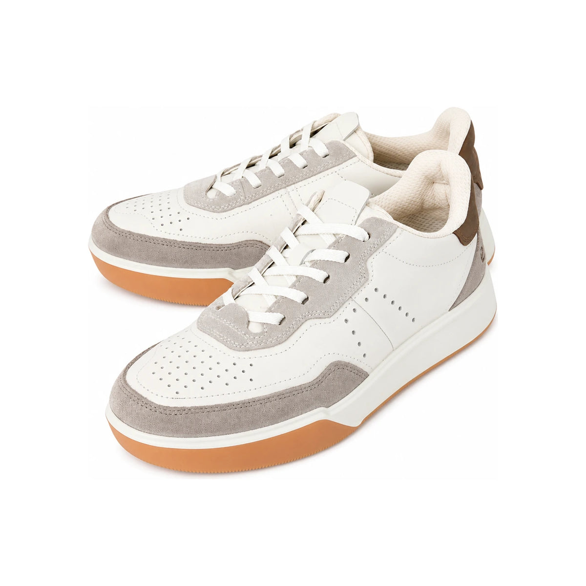 ecco Street Court Leather Low-Top Sneakers Men’s Navy
