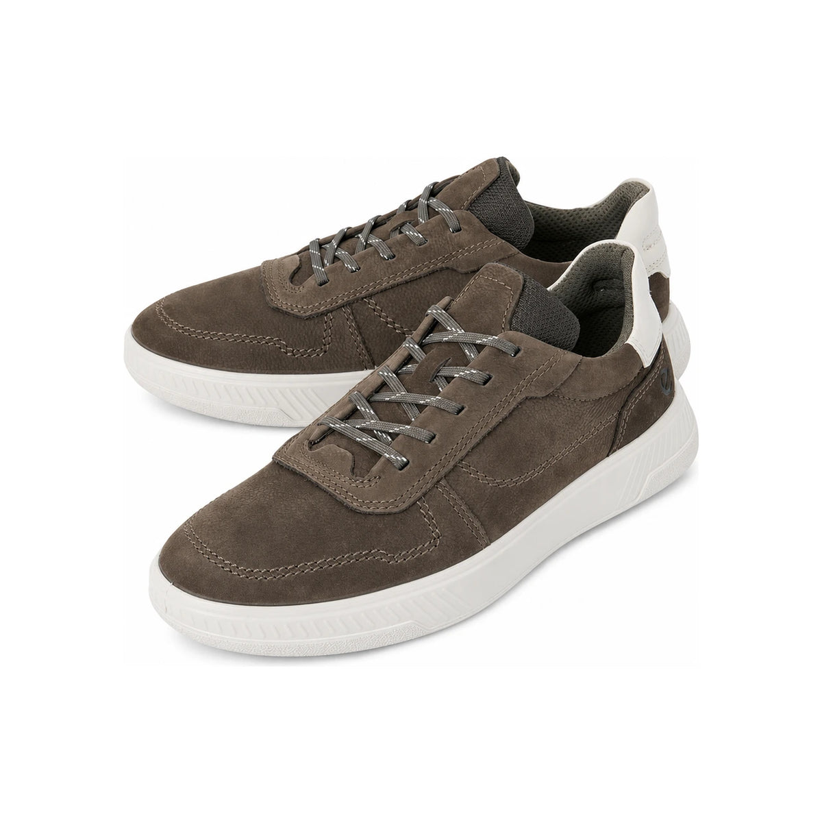 ecco Move Men’s Low-Top Sneakers White Leather