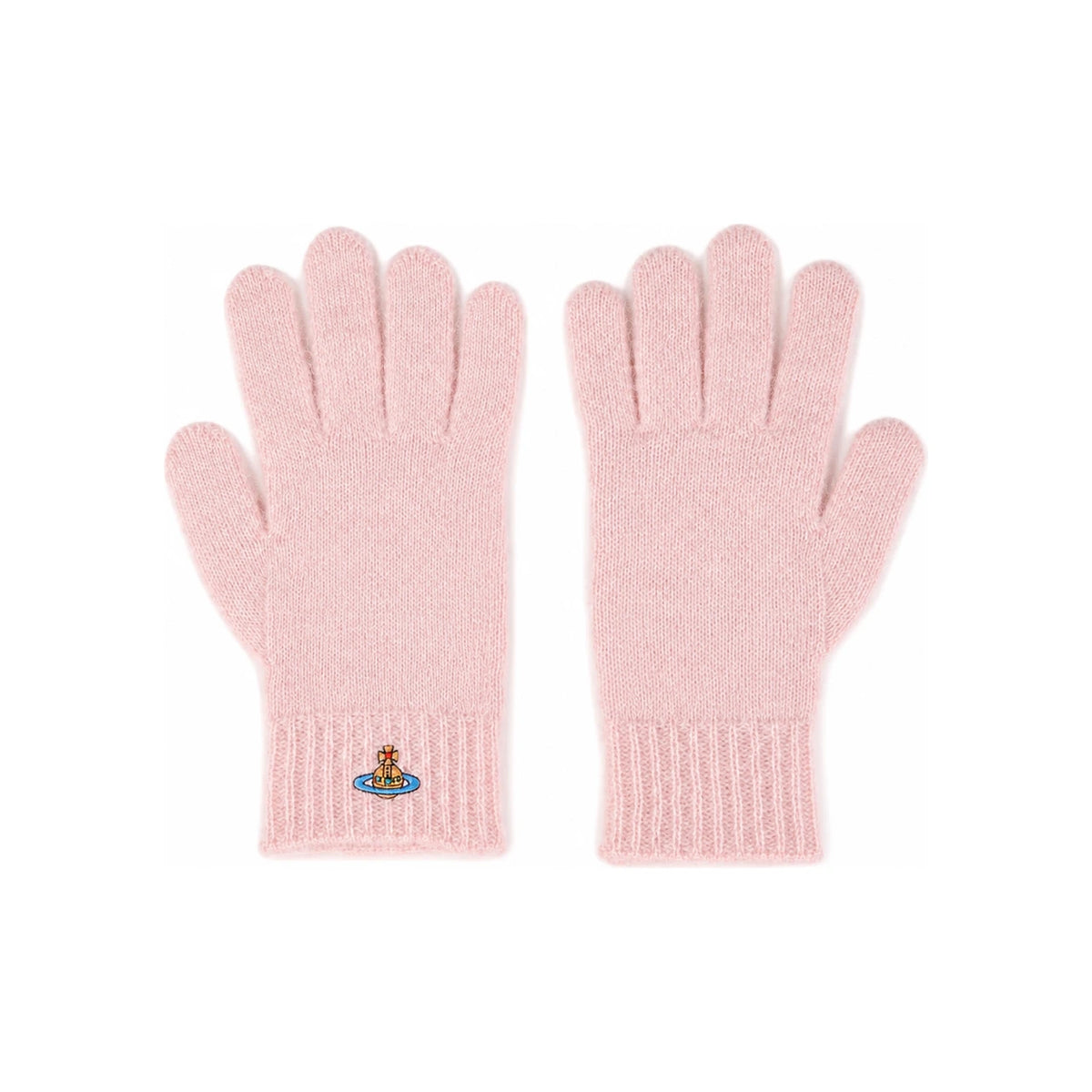 Vivienne Westwood Fluffy Knit Gloves Black 8202003B K006A G401