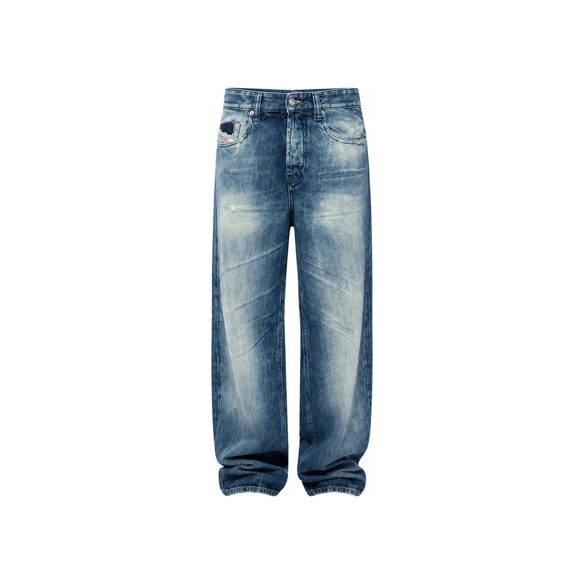 DIESEL 2001 D Macro Relax Fit Denim Pants for Men A11598 09N60 01 DOM