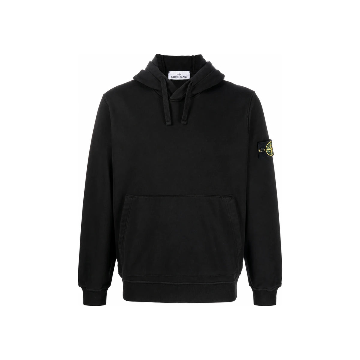 STONE ISLAND Cotton Pullover Hoodie Men’s Gray