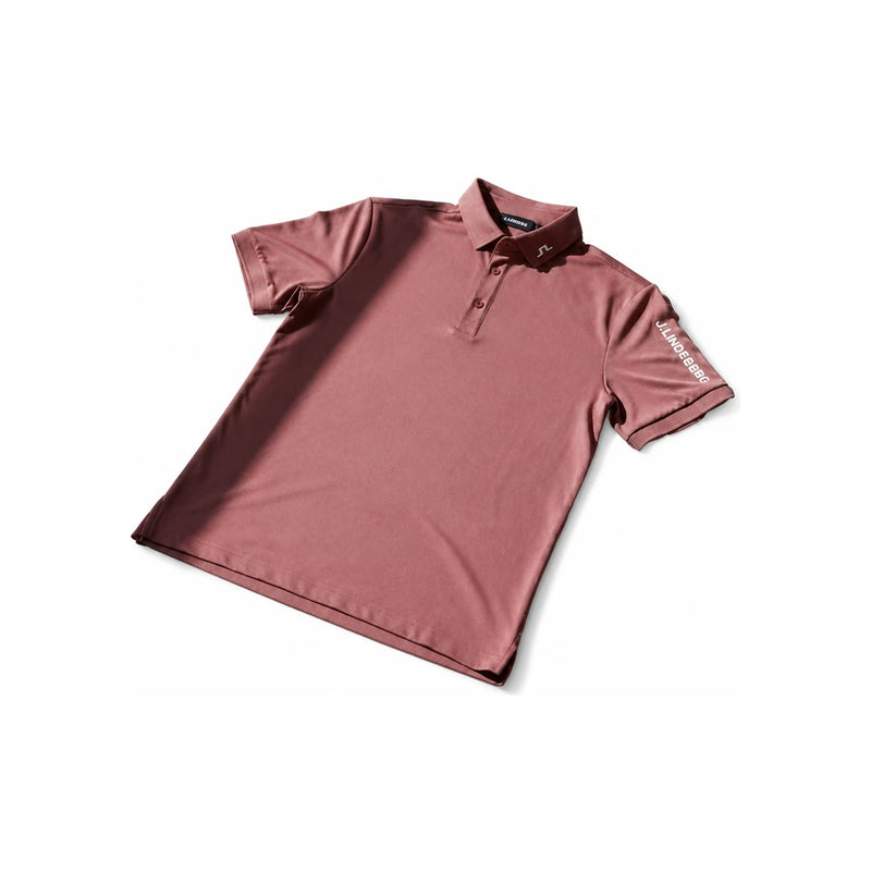 J LINDEBERG Men’s Polo Shirt GMJT14647E225 APPLE BUTTER DOM
