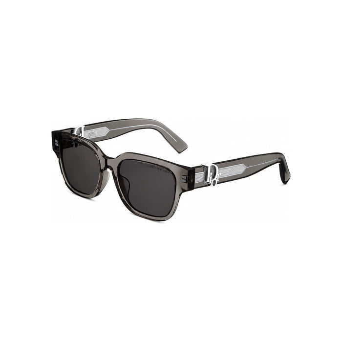 DIOR Oblique S1F Transparent Black Square Sunglasses DOBLS1FXR 45A0