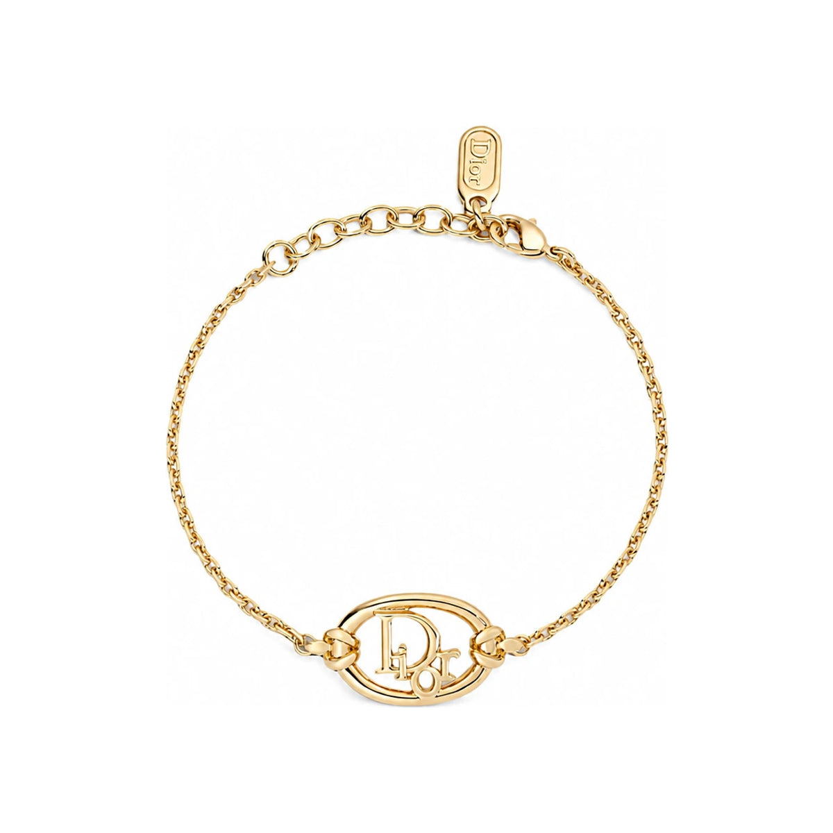 DIOR Dior Oblique Bracelet Gold-Finish Metal B3429WOMMT D300