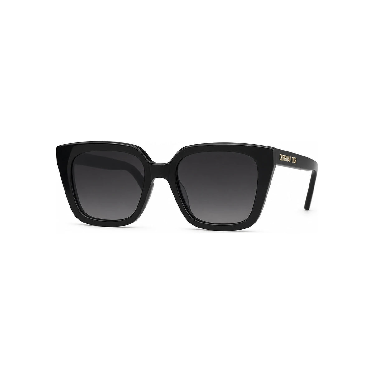 DIOR Black Acetate Oversized Unisex Sunglasses CD40092I 01B