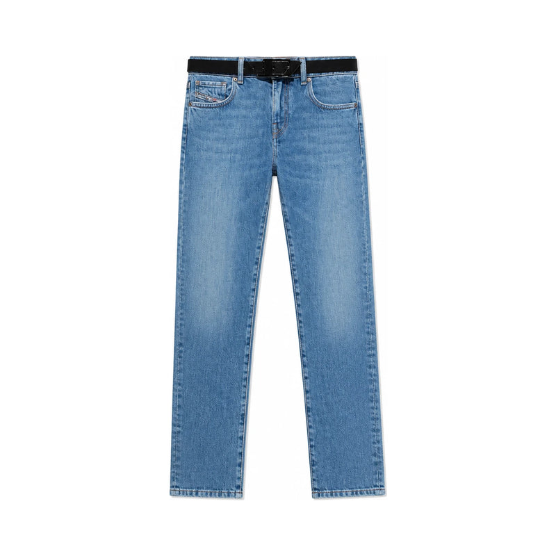 DIESEL Straight Fit Mid Wash Denim Jeans for Women A0960909C1601