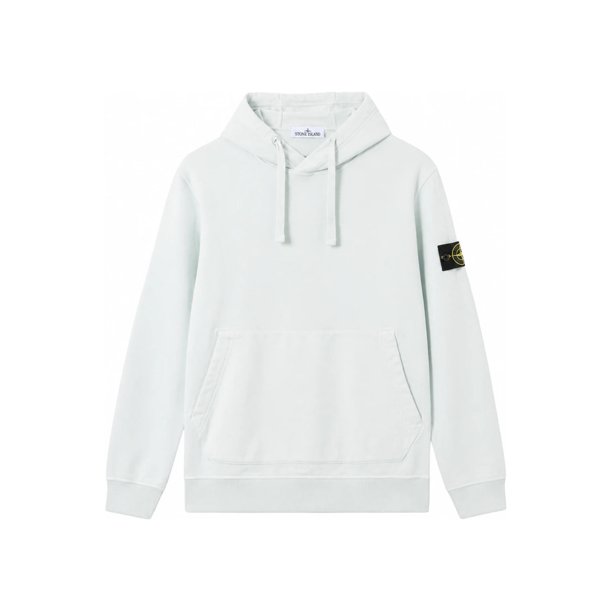 STONE ISLAND Organic Cotton Fleece Men’s Hoodie Navy