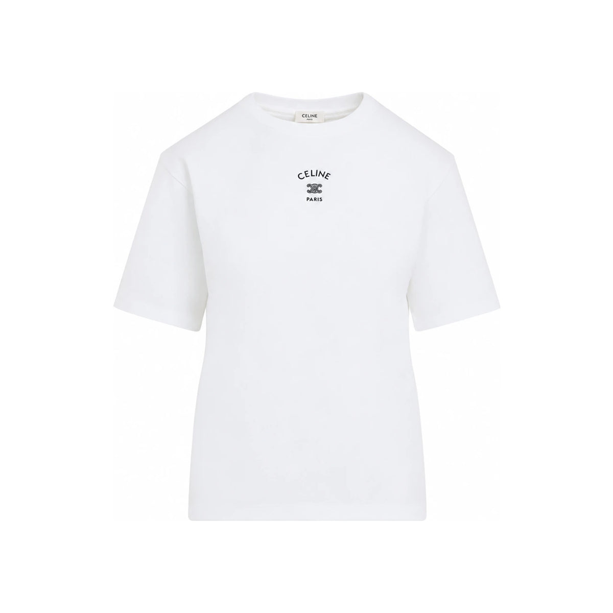 CELINE Navy White Loose T-Shirt