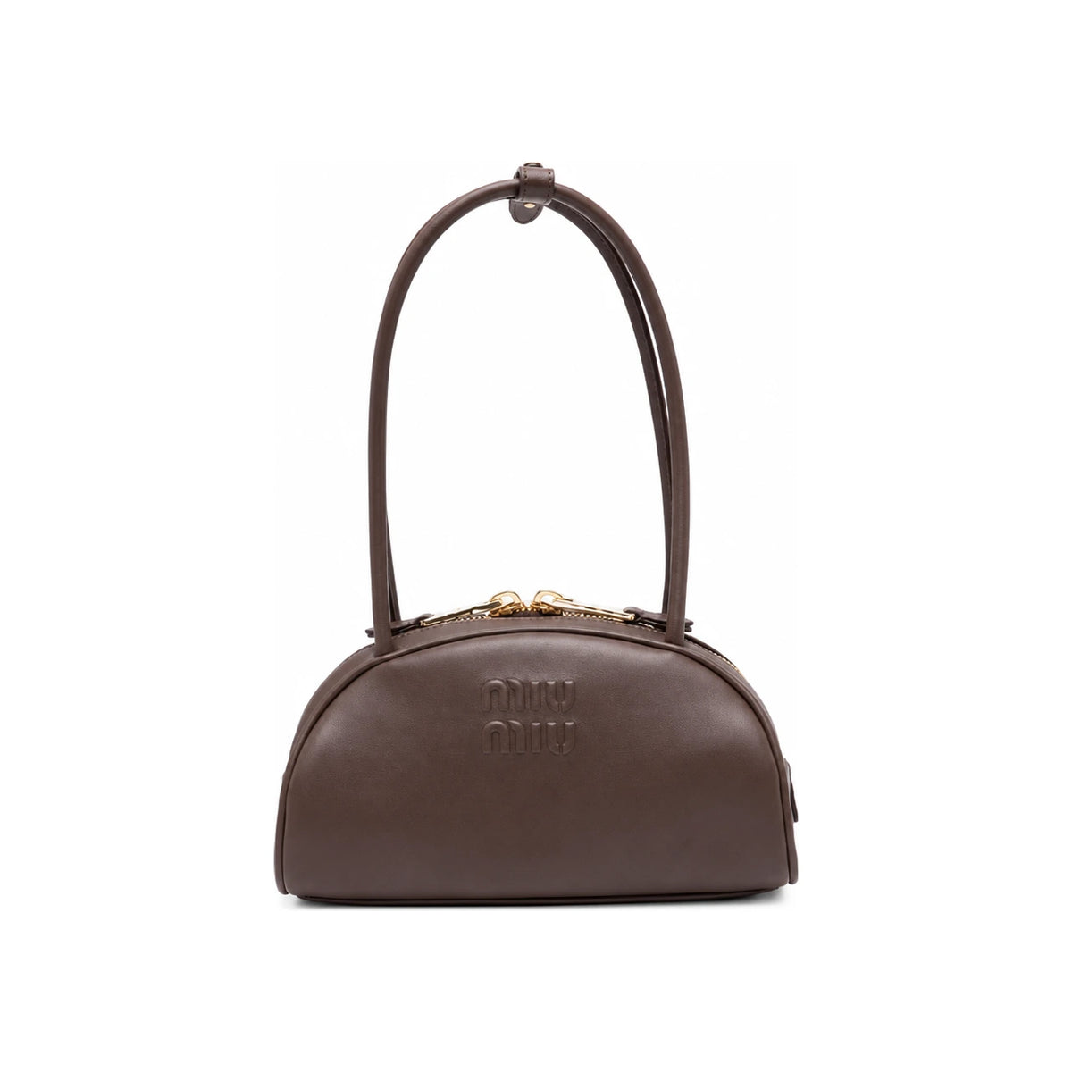 Miu Miu Black Leather Shoulder Bag