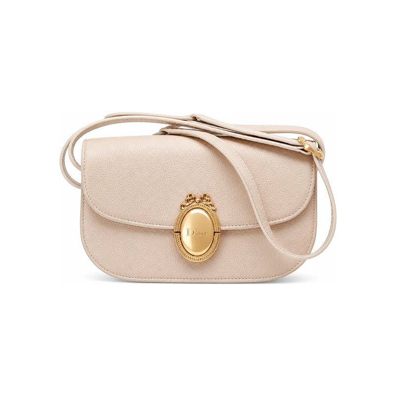 DIOR Trench Grain Calfskin Medallion Flap Bag Small Crossbody M3919QDWP M73U